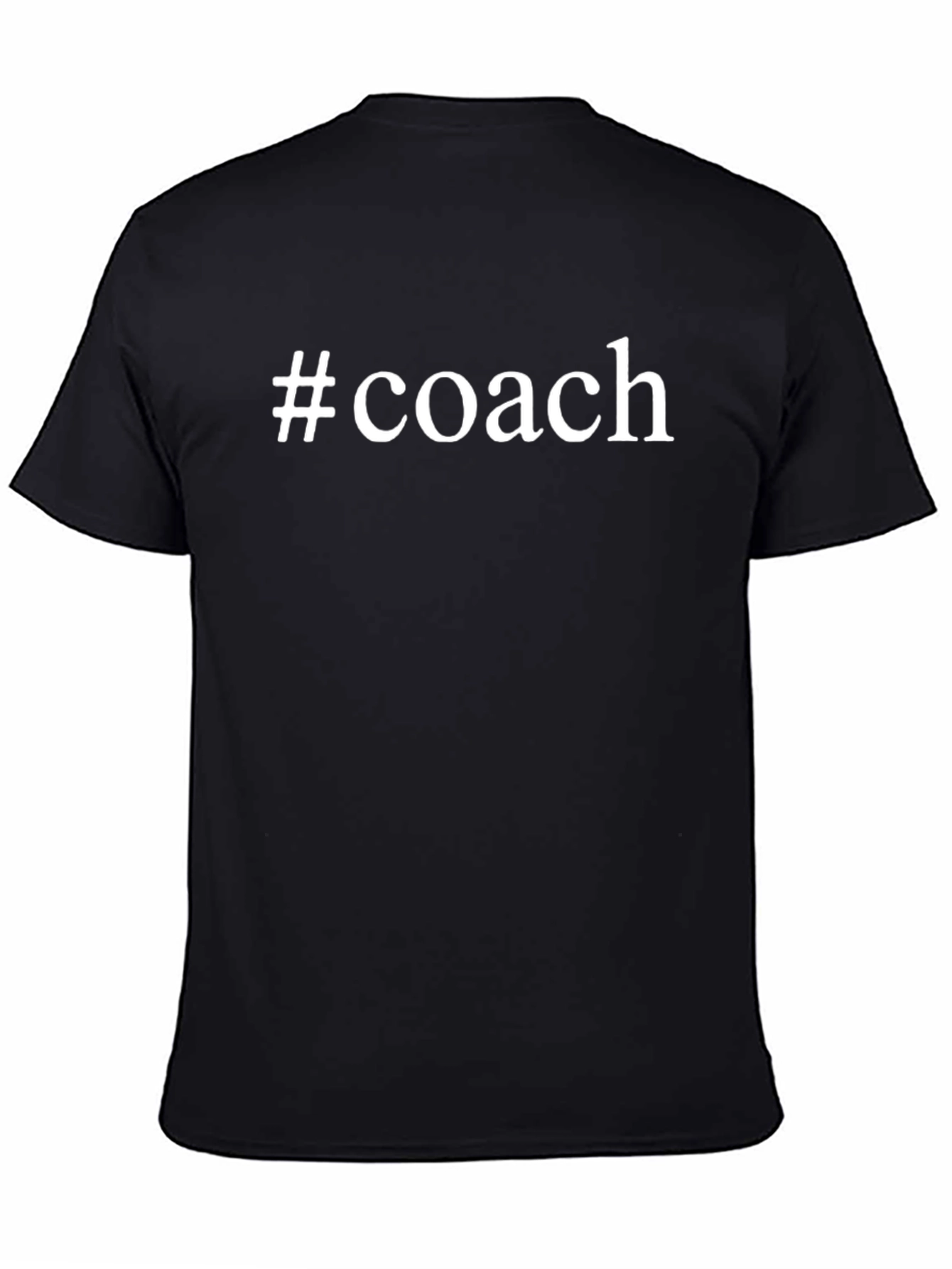 #Coach Black Cotton T-Shirt