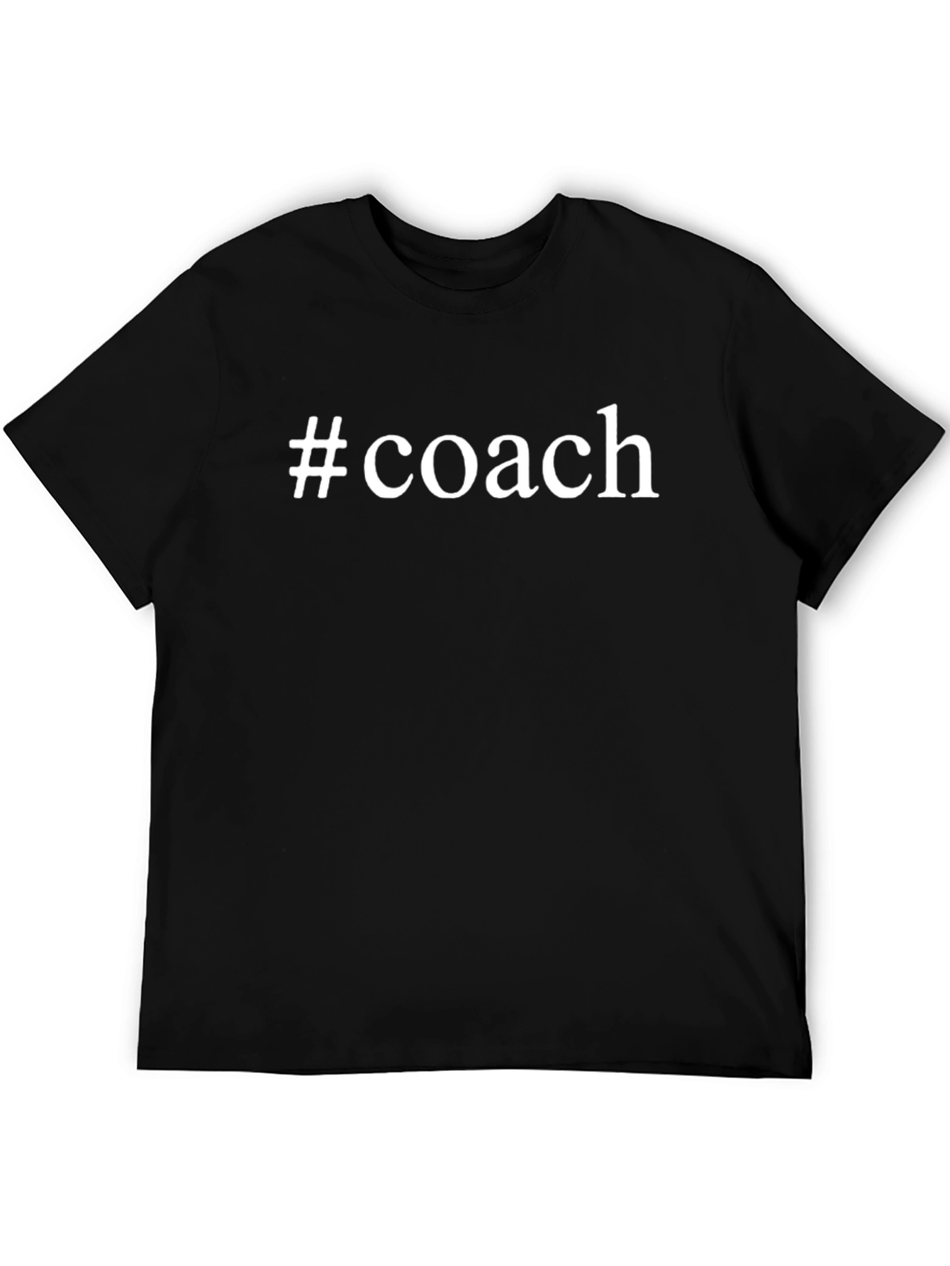 #Coach Black Cotton T-Shirt