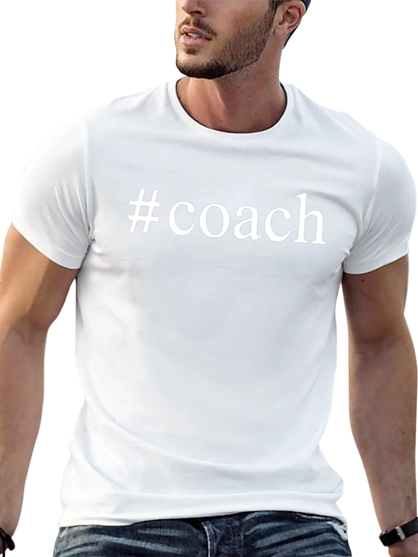 #Coach Black Cotton T-Shirt